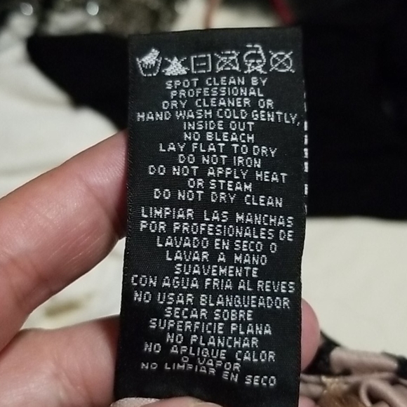 Dressy jumpsuit with lace and sequins bodice - Picture 8 of 9